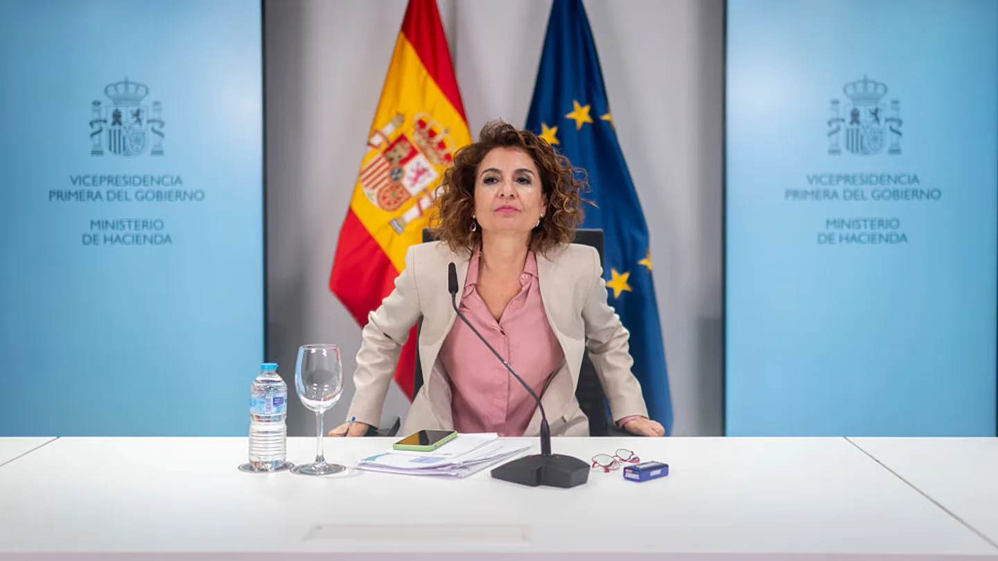 La vicepresidenta primera y ministra de Hacienda, María Jesús Montero. La vicepresidenta primera y ministra de Hacienda, María Jesús Montero.