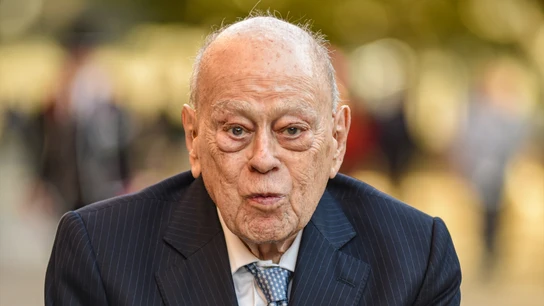 El expresidente de la Generalitat Jordi Pujol durante la Diada de 2025 El expresidente de la Generalitat Jordi Pujol durante la Diada de 2025