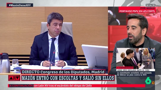 José Muñoz cuestiona el relato de Mazón: "He convivido ocho años con Ximo Puig y nunca prescindió de los escoltas; es inaudito en política" José Muñoz cuestiona el relato de Mazón: "He convivido ocho años con Ximo Puig y nunca prescindió de los escoltas; es inaudito en política"