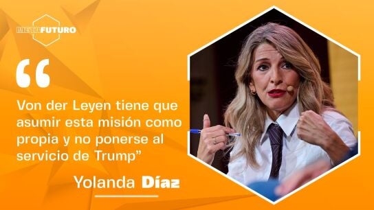 La ministra de Trabajo, Yolanda D&iacute;az, en Metafuturo