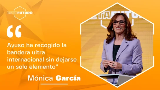 Mónica García, en Metafuturo Mónica García, en Metafuturo