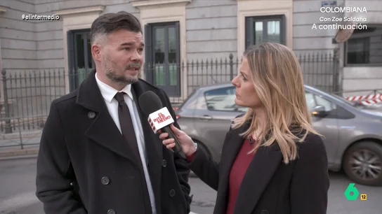 Gabriel Rufián, tras el paso de Mazón por el Congreso: "Votar al Partido Popular mata" Mazón comparecía este lunes en el Congreso de los Diputados para hablar sobre la gestión de la DANA y se ha tenido que enfrentar a las preguntas de los diputados.