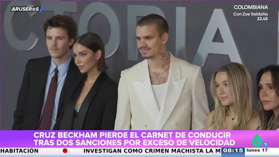 Retiran el carnet de conducir a Cruz Beckham: "Debe de haber algo que no han dicho" Retiran el carnet de conducir a Cruz Beckham: "Debe de haber algo que no han dicho"