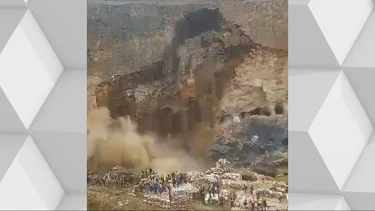 Derrumbe de una mina en el Congo Derrumbe de una mina en el Congo