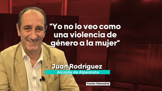 El alcalde de Alpedrete justifica que el hombre que mató a su pareja lo hizo porque "la quería" y descarta violencia de género El alcalde de Alpedrete justifica que el hombre que mató a su pareja lo hizo porque "la quería" y descarta violencia de género