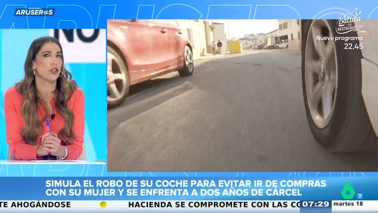 Un hombre finge que le roban el coche para no ir de compras con su mujer y acaba enfrentándose a dos años de cárcel Un hombre finge que le roban el coche para no ir de compras con su mujer y acaba enfrentándose a dos años de cárcel