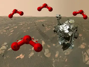 La concentración de ozono en la superficie de Marte es más elevada de lo esperado La concentración de ozono en la superficie de Marte es más elevada de lo esperado