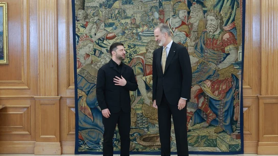 Zelenski se reúne con el rey Zelenski se reúne con el rey