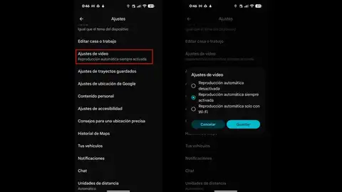 Desactivando la reproducción automática Desactivando la reproducción automática
