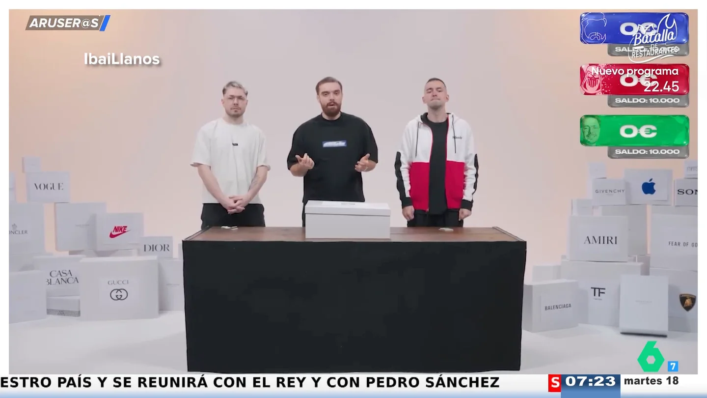 Alfonso Arús reacciona al último reto de Ibai Llanos: lujo, pujas y cajas sorpresa Alfonso Arús reacciona al último reto de Ibai Llanos: lujo, pujas y cajas sorpresa
