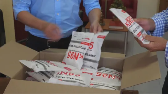 Mascarillas del caso de la Diputación de Almería. Mascarillas del caso de la Diputación de Almería.