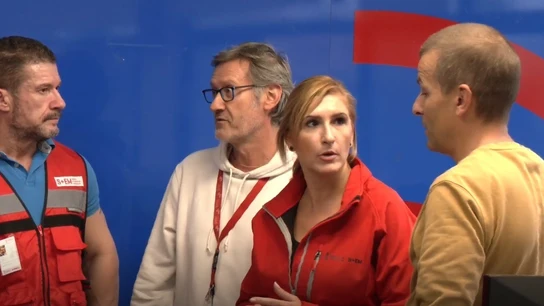 Imagen de Salomé Pradas en el CECOPI Imagen de Salomé Pradas en el CECOPI