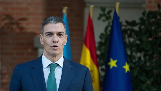 El presidente del Gobierno, Pedro Sánchez, este martes en La Moncloa El presidente del Gobierno, Pedro Sánchez, este martes en La Moncloa