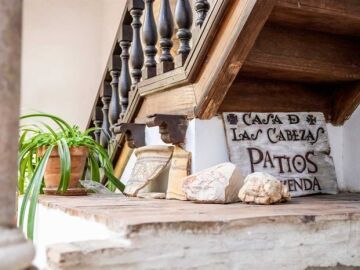 Detalle de la Casa de las Cabezas de C&oacute;rdoba