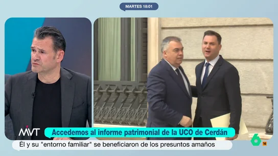 Iñaki López, sobre la tarjeta de la mujer de Cerdán: “Estaba detrás de la subida del PIB de España de los últimos años Iñaki López, sobre la tarjeta de la mujer de Cerdán: “Estaba detrás de la subida del PIB de España de los últimos años