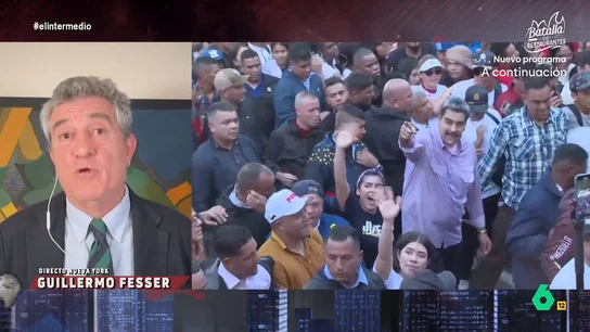 Guillermo Fesser, sobre la tensión entre Venezuela y EEUU: "La cabeza de Maduro ha subido de precio" El portaaviones USS Gerald R. Ford, el buque de guerra más grande y moderno del mundo, ha llegado al Caribe, uniéndose a los otros buques desplegados en la zona. Además, Trump no descarta una acción militar contra el país.