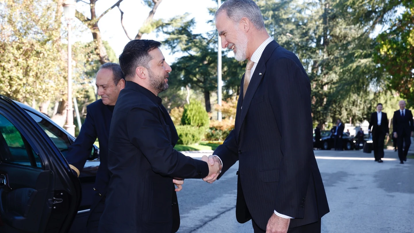 El rey recibe a Zelenski El rey recibe a Zelenski