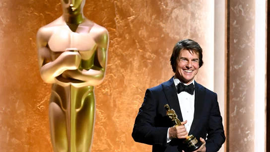 Tom Cruise, en la ceremonia en la que le han entregado un Premio Oscar honorífico Tom Cruise, en la ceremonia en la que le han entregado un Premio Oscar honorífico