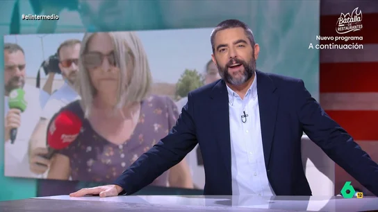 Dani Mateo, sobre el "elevado tren de vida" de la mujer de Santos Cerdán: "Debía ser el Orient Express" "Hay muchas formas de acabar envuelto en una trama de corrupción, algunos por blanquear y Paqui por las ofertas de Blancolor", comenta Dani Mateo sobre la mujer de Santos Cerdán y su afición para "gastar y gastar".