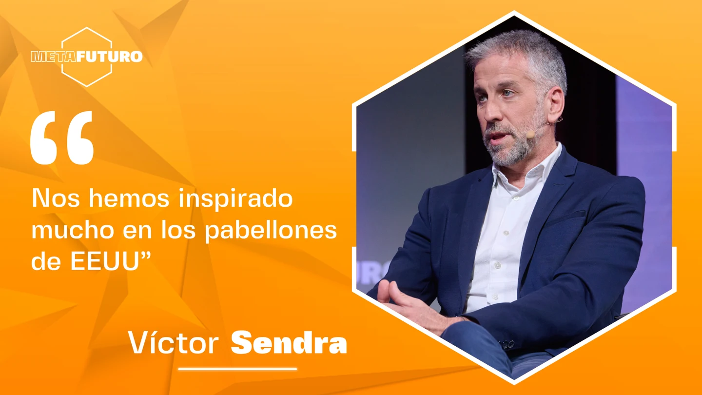 Víctor Sendra, director general de Roig Arena, en Metafuturo Víctor Sendra, director general de Roig Arena, en Metafuturo