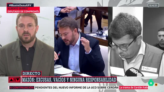 Alberto Ibáñez, diputado de Compromís: "Pérez Llorca es exactamente lo mismo que Mazón: comparten las mismas políticas" Alberto Ibáñez, diputado de Compromís: "Pérez Llorca es exactamente lo mismo que Mazón: comparten las mismas políticas"