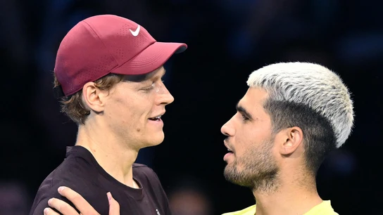 Jannik Sinner y Carlos Alcaraz Jannik Sinner y Carlos Alcaraz