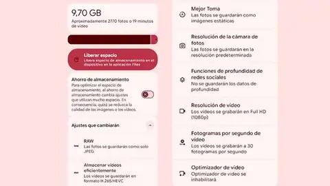 Ajustando el tamaño de los archivos Ajustando el tamaño de los archivos