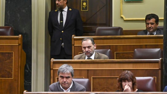 Jos&eacute; Luis &Aacute;balos, en el Congreso de los Diputados