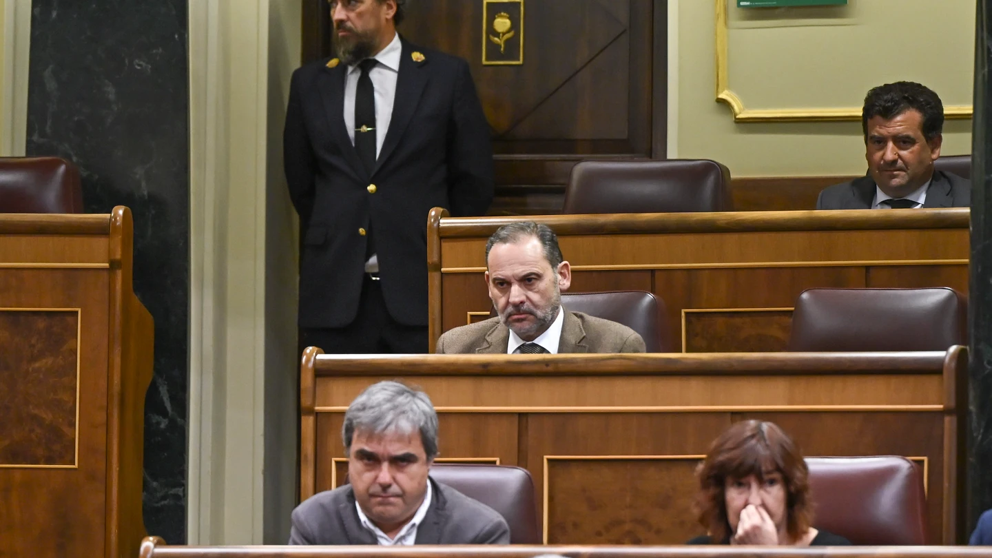 José Luis Ábalos, en el Congreso de los Diputados José Luis Ábalos, en el Congreso de los Diputados