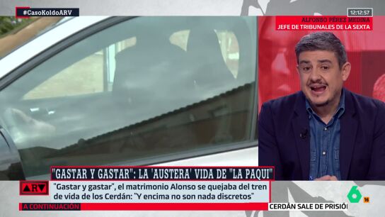 Alfonso P&eacute;rez Medina, sobre Santos Cerd&aacute;n: "Hay un material probatorio que, unido a las grabaciones de Koldo Garc&iacute;a, dan casi por cerrada la instrucci&oacute;n"