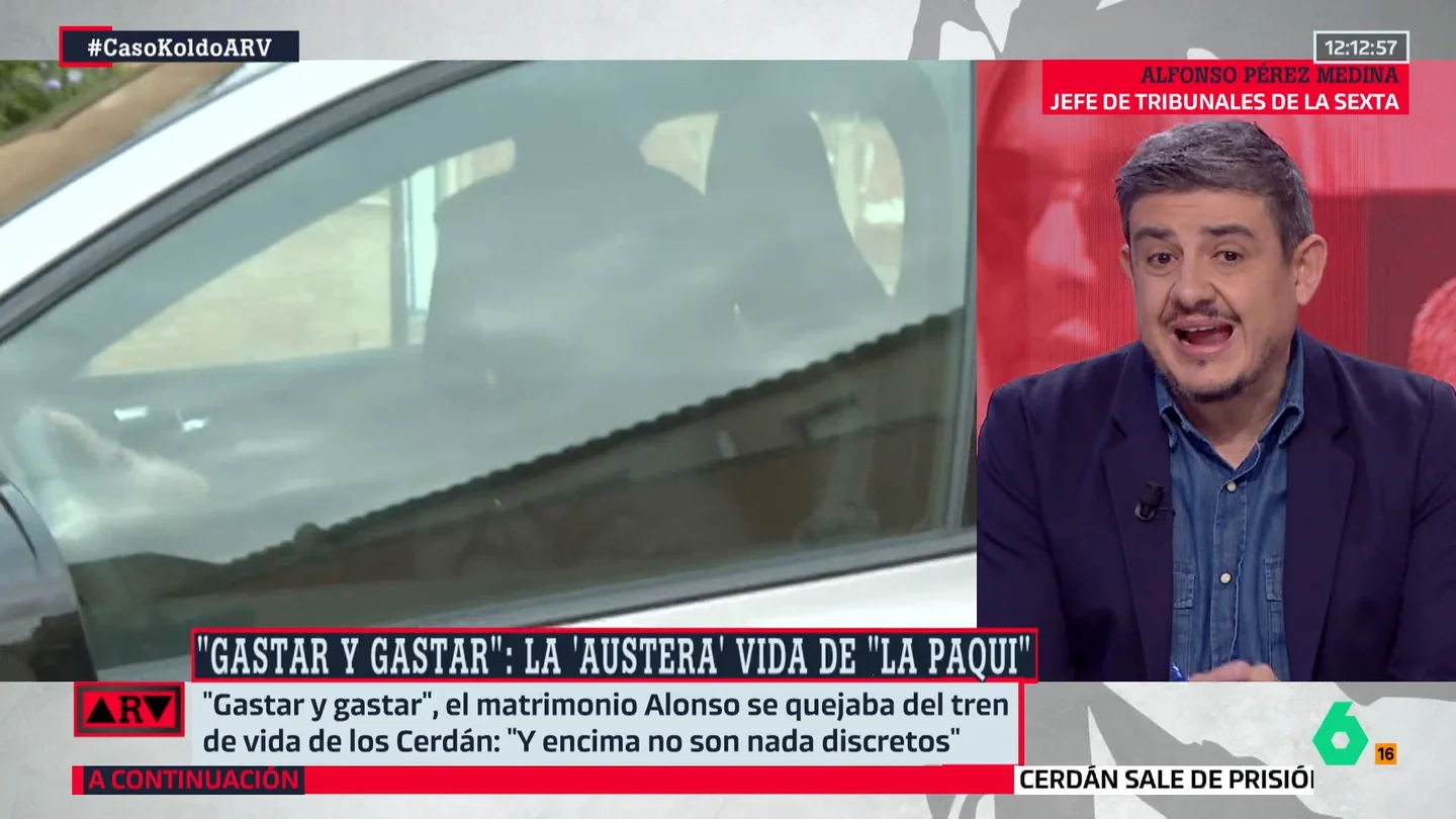 Alfonso Pérez Medina, sobre Santos Cerdán: "Hay un material probatorio que, unido a las grabaciones de Koldo García, dan casi por cerrada la instrucción" Alfonso Pérez Medina, sobre Santos Cerdán: "Hay un material probatorio que, unido a las grabaciones de Koldo García, dan casi por cerrada la instrucción"