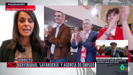 &Aacute;ngela Martialay, sobre Santos Cerd&aacute;n: "Por la ma&ntilde;ana era secretario de Organizaci&oacute;n del PSOE y por la tarde constructor"
