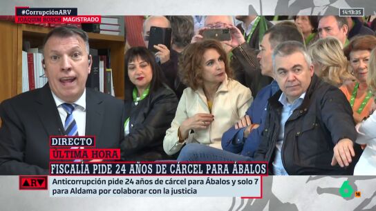 Joaquim Bosch analiza la libertad provisional de Cerd&aacute;n: "Toda persona, hasta que sea condenada a prisi&oacute;n, tiene que estar en libertad porque se presume su inocencia"