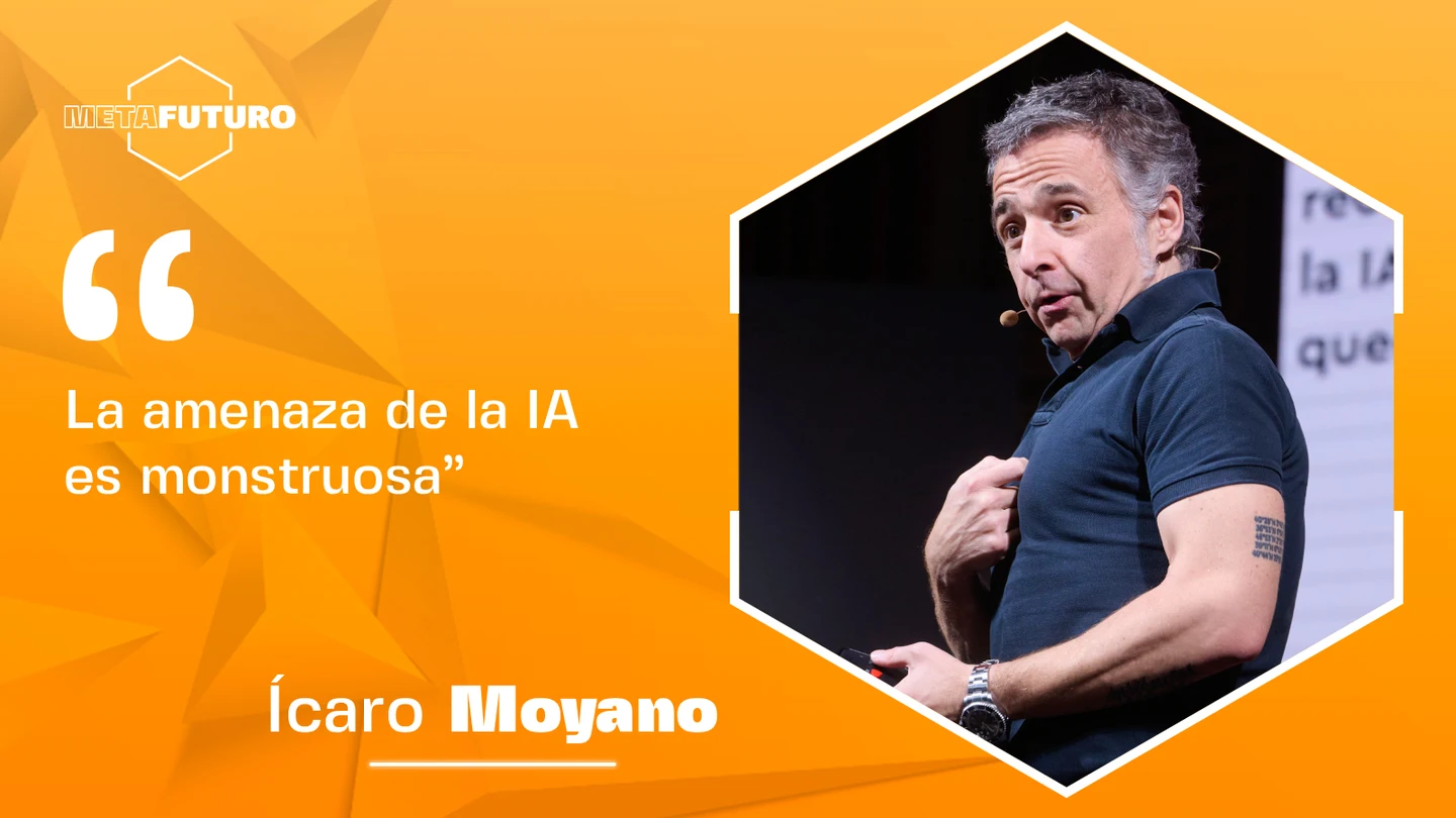 Ícaro Moyano, en Metafuturo Ícaro Moyano, en Metafuturo