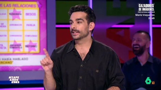 Juan Sanguino 'demuestra' que la relación de Cayetano Rivera y Gemma Camacho es real con su 'Bingo de las relaciones' La revista 'Semana' ha publicado un reportaje en el que da numerosos datos sobre la relación entre el torero y la periodista de Granada. El periodista ha aprovechado el texto para jugar con los zapeadores a su divertido bingo.