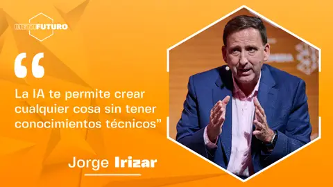 Jorge Irizar, en Metafuturo Jorge Irizar, en Metafuturo
