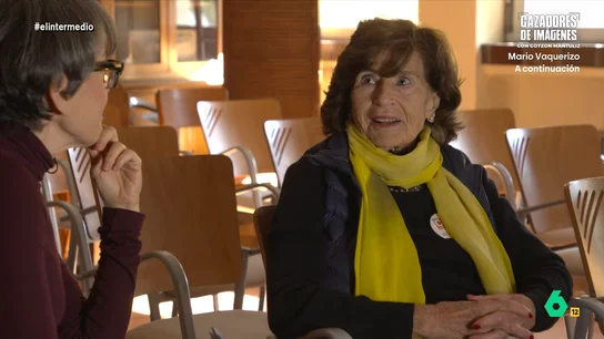 Pilar de la Parra, universitaria con 83 años, a Thais Villas: "Estudiar me da la vida" Esta estudiante de la Universidad Autónoma de Madrid decidió, con 80 años, comenzar a estudiar Estudios Hispánicos. La reportera ha visitado con ella su facultad para saber qué la llevó a volver a las aulas.