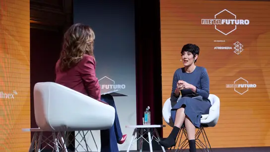 Elma Saiz, en Metafuturo Elma Saiz, en Metafuturo