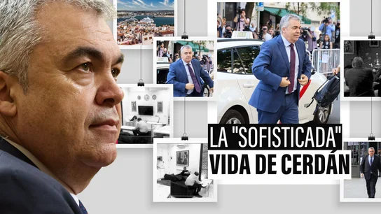 Santos Cerdán y su "sofisticado" imperio de lujos pagados por Servinabar: áticos, comidas y tarjetas 'black' Santos Cerdán y su "sofisticado" imperio de lujos pagados por Servinabar: áticos, comidas y tarjetas 'black'