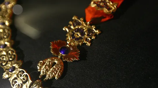 El collar del Toisón de Oro, en una foto de archivo de 2011 El collar del Toisón de Oro, en una foto de archivo de 2011