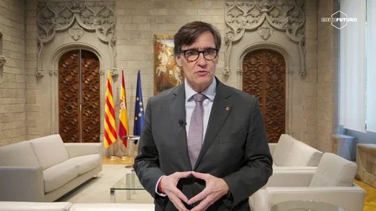 Salvador Illa: "Cataluña está comprometida con la prosperidad compartida, generarla y compartirla territorialmente" Salvador Illa: "Cataluña está comprometida con la prosperidad compartida, generarla y compartirla territorialmente"