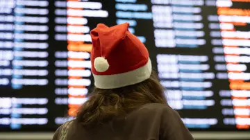 Aeropuerto en Navidad Aeropuerto en Navidad