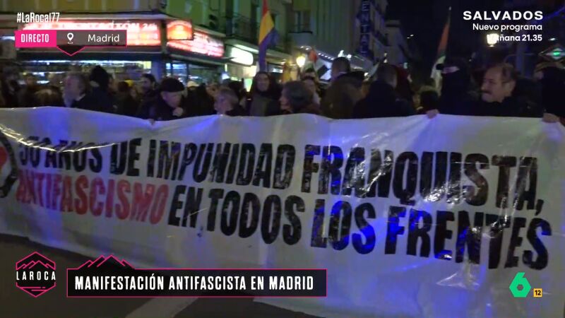 Manifestación antifascista