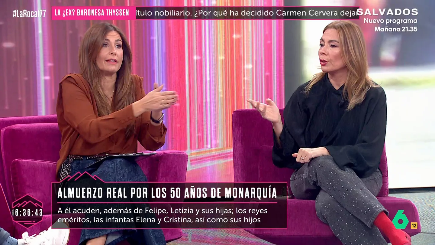 Nuria Roca analiza la relación entre Felipe VI y Juan Carlos I: "Es un contrasentido" Nuria Roca analiza la relación entre Felipe VI y Juan Carlos I: "Es un contrasentido"