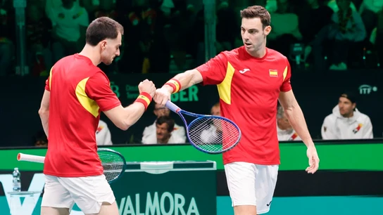 Pedro Martínez y Marcel Granollers Pedro Martínez y Marcel Granollers