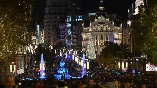 Encendido de luces navideñas en Madrid Encendido de luces navideñas en Madrid