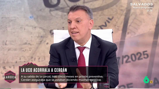 Joaquim Bosch explica en La Roca por qué Santos Cerdán esta en libertad: "Ya no es necesaria la privación de libertad" Joaquim Bosch explica en La Roca por qué Santos Cerdán esta en libertad: "Ya no es necesaria la privación de libertad"