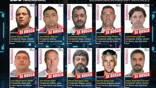 La Policía Nacional solicita la colaboración ciudadana para detener a los fugitivos más buscados en España La Policía Nacional solicita la colaboración ciudadana para detener a los fugitivos más buscados en España