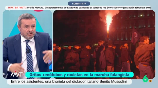 Chema Crespo - marcha falangistas Chema Crespo - marcha falangistas