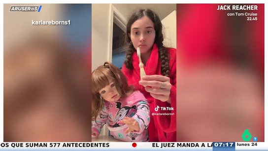 Graba su rutina como 'mamá' de tres 'bebés' reborn... y embarazada de un cuarto: "Se levantó llorando a las 3 a.m y no se durmió hasta las 5h" Graba su rutina como 'mamá' de tres 'bebés' reborn... y embarazada de un cuarto: "Se levantó llorando a las 3 a.m y no se durmió hasta las 5h"